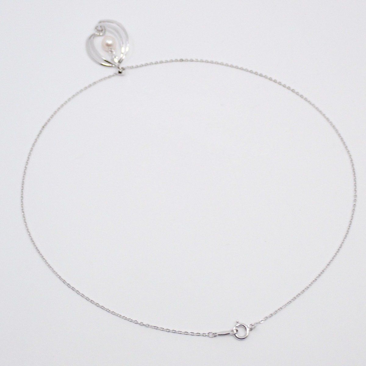 MIKIMOTO ミキモト ネックレス シルバー/パール【いおき質店】社名刻印