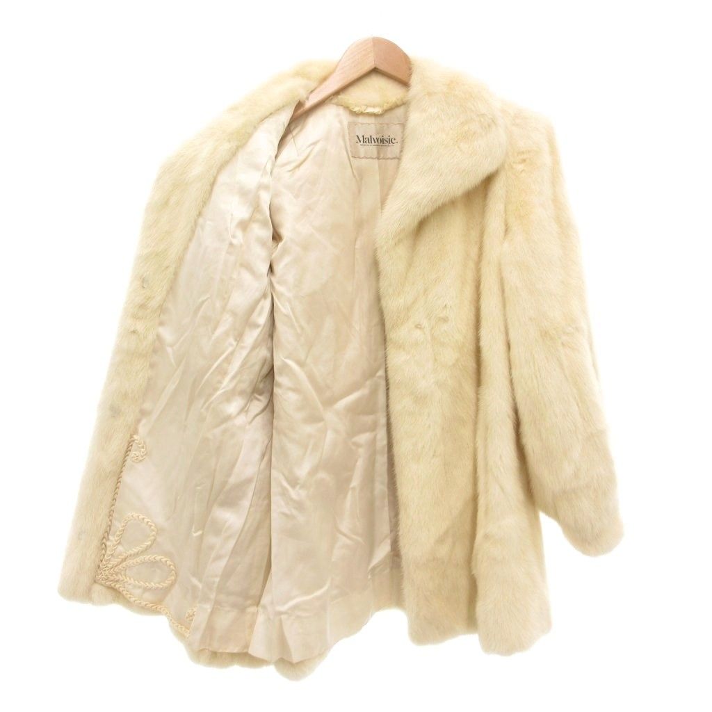 美品✨ パールミンク パールホワイト ファーコート ハーフ丈 なめし柔らか 楽天市場】ホワイトフォックスファー×パールホワイトミンク白毛皮