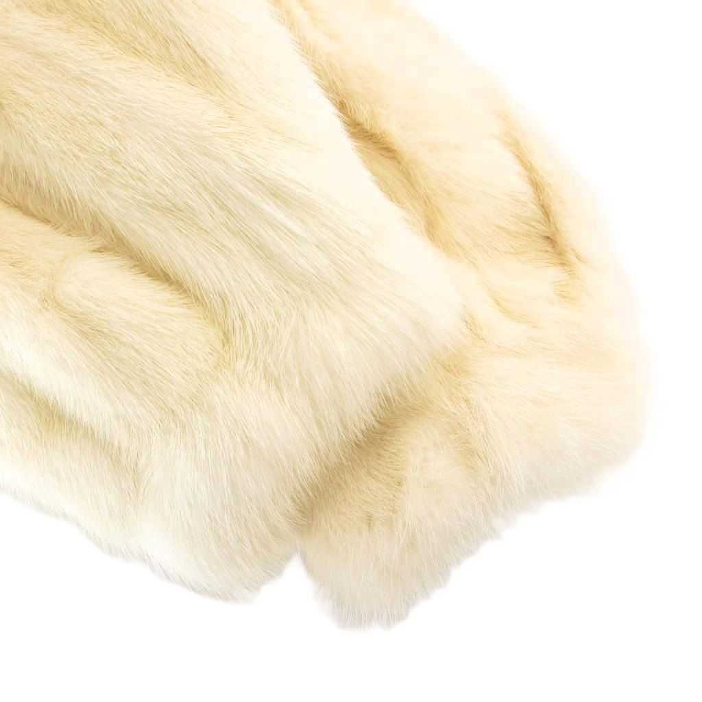 マルヴォワジー Malvoisie パールミンク ファー コート 9-11 毛皮