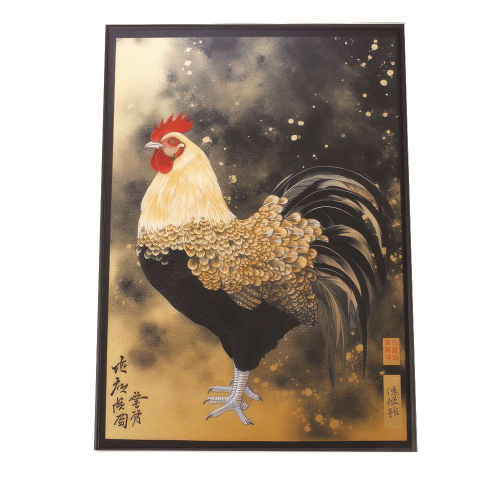 A2サイズ（約42x59cm）】【si-poster-400】鶏 ニワトリ 干支 商売繁盛