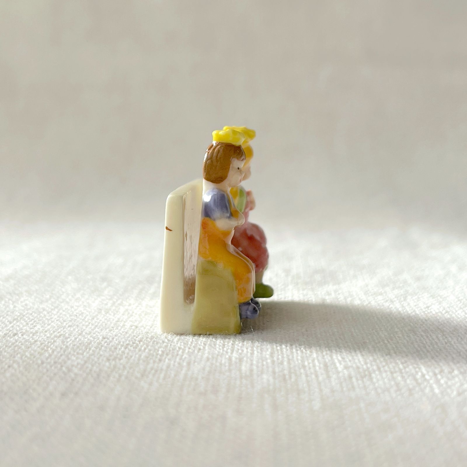 フェーヴ 王冠の子どもたち カード立て フランス フェーブ ミニチュア