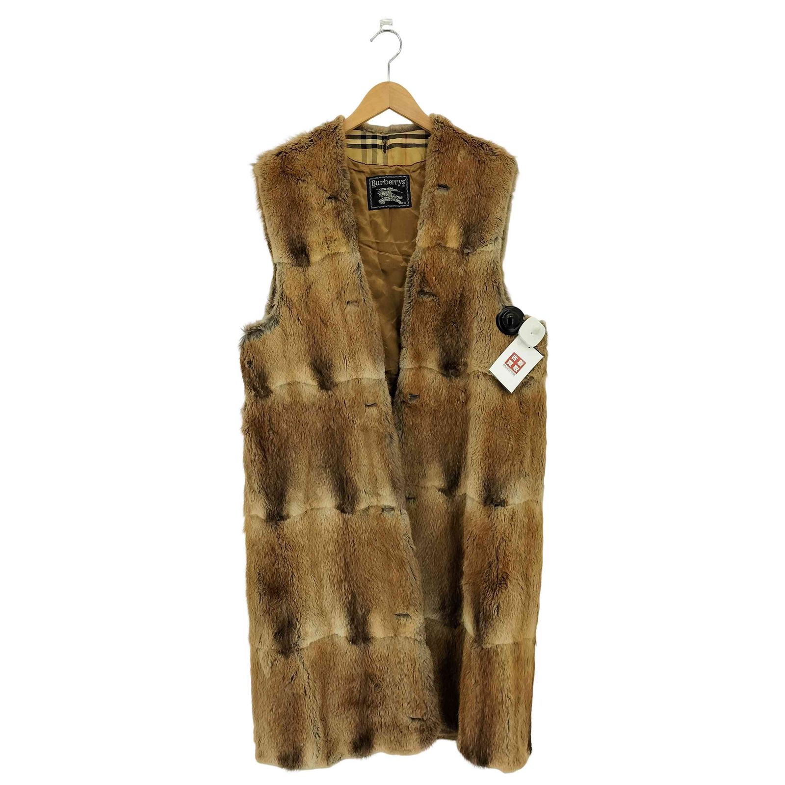 バーバリーズ BURBERRYS ラビットファー ライナー レディース 表記無