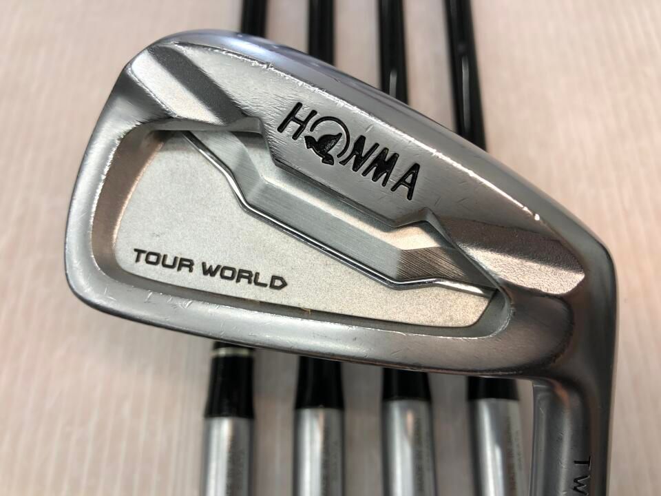 ホンマゴルフ 訳あり TOUR WORLD TW 737 P VIZARD 60 Sフレックス アイアンセット