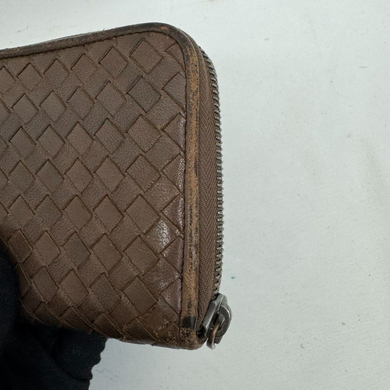 K【箱付き】ボッテガヴェネタ BOTTEGA VENETA イントレチャート レザー