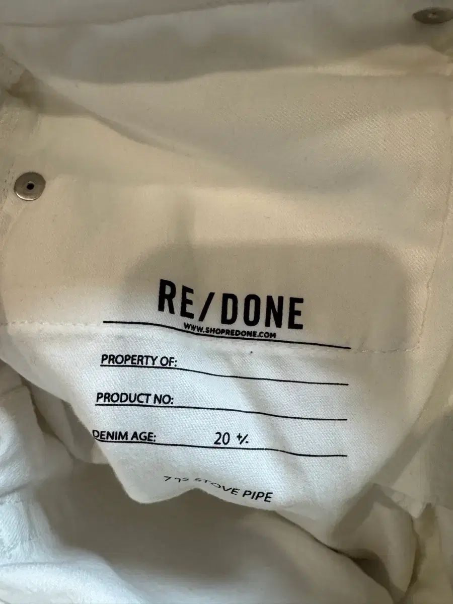  リーダン テン コルソ コモ 白 デニム パンツ その他 デニム ジーンズ