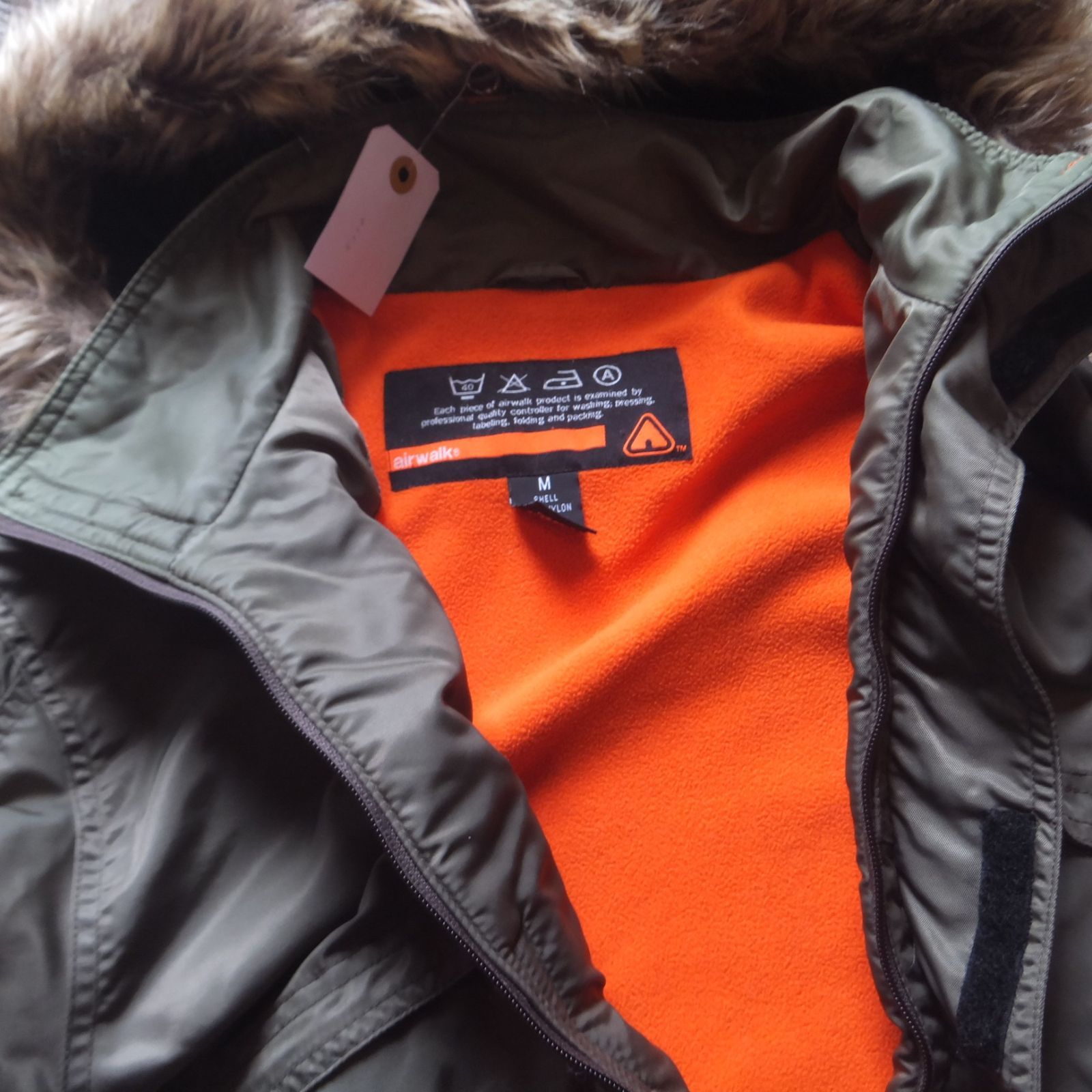 airwalk 90s-00s テック Y2K マルチポケットナイロンジャケット