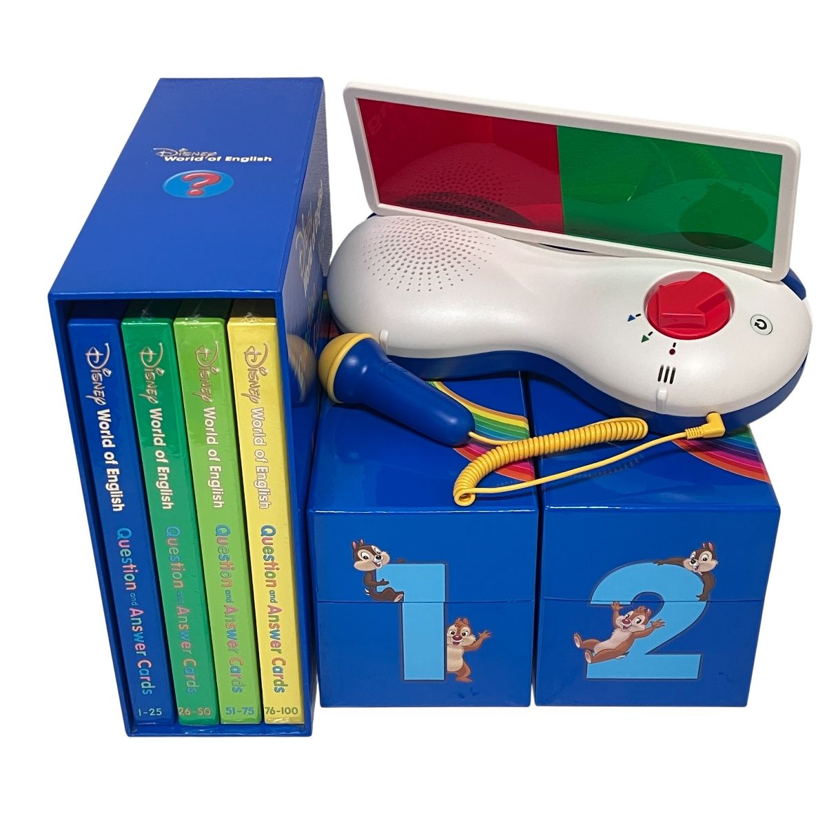 DWE トークアロング Q&Aカード ディズニー ワールド イングリッシュ