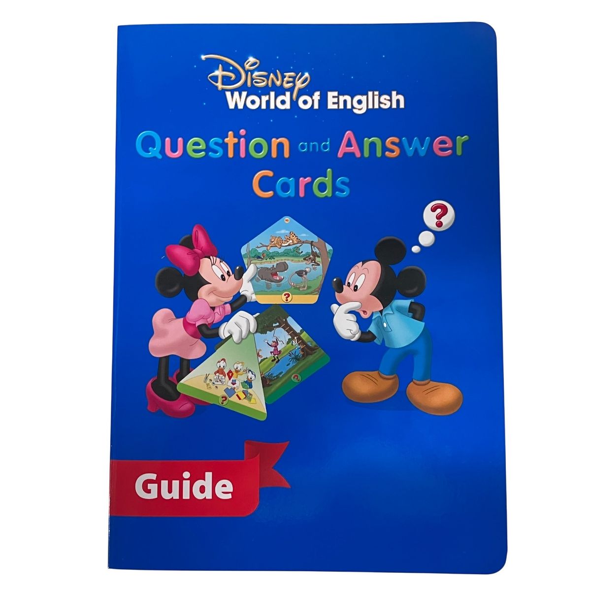 新品未開封ガイド付正規品 Question and Answer Cards DWE トークアロング Q&Aカード ディズニー ワールド イングリッシュ