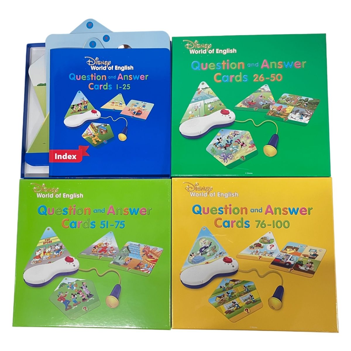 DWE トークアロング Q&Aカード ディズニー ワールド イングリッシュ