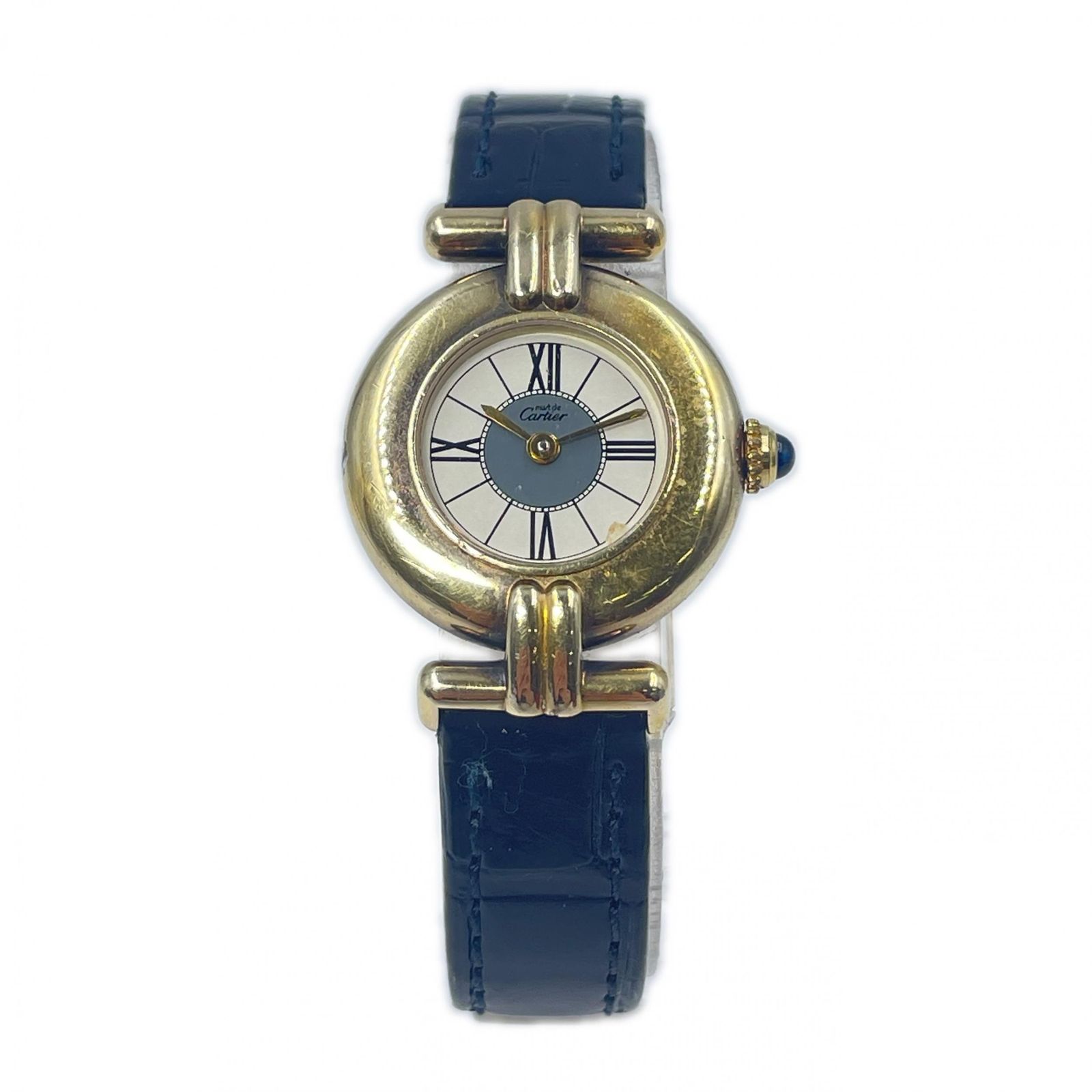 CARTIER カルティエ クォーツ腕時計 マストコリゼ ヴェルメイユ 925