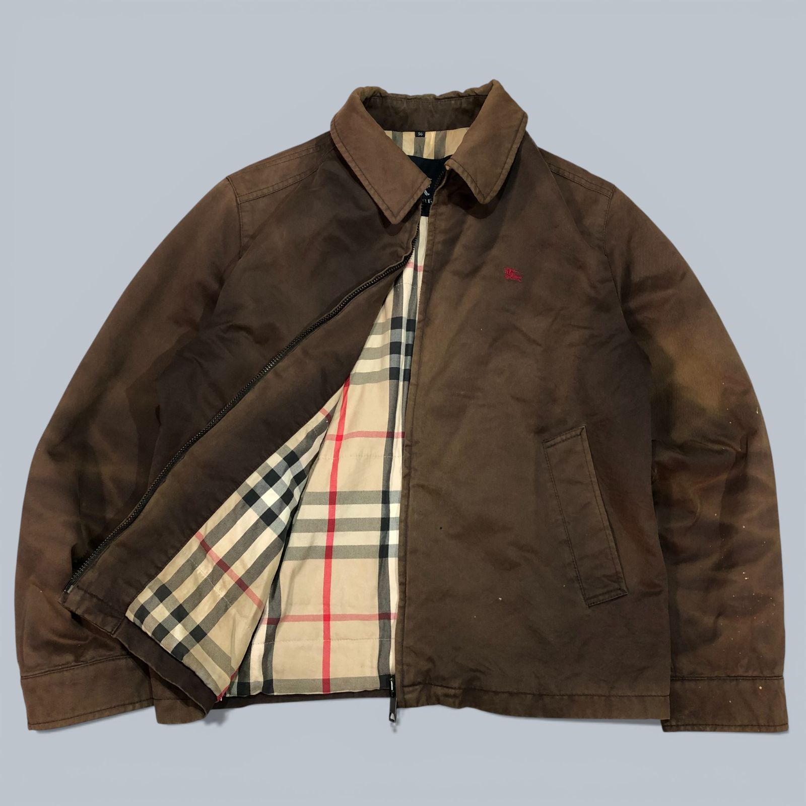 BURBERRY バーバリー ロンドン ヴィンテージ 襟付き ジャケット 56