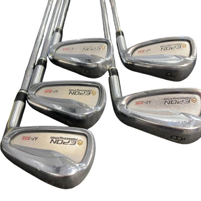 中古】 エポンゴルフ株式会社 EPON AF-306 6S アイアンセット IR 純正