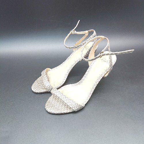 ◇ Alexandre Birman パイソン柄 オープントゥ ハイヒール 上品