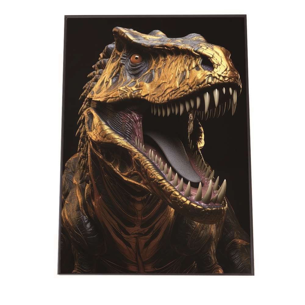 【A3サイズ（約30×42cm）】【si-poster-535】恐竜 ポスター きょうりゅう トカゲ 迫力  ポスター ファッション ポスター フォト フレーム 子供部屋にも 男前 T-REX ティラノサウルス ヴェロキラプトル リザード 