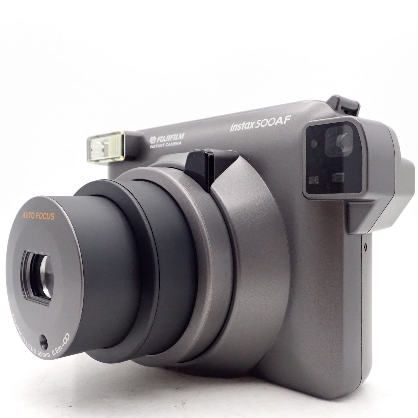 上品 FUJIFIM instax 500 AF 中判 インスタントフィルムカメラ 社外ケース＆ 電池付き