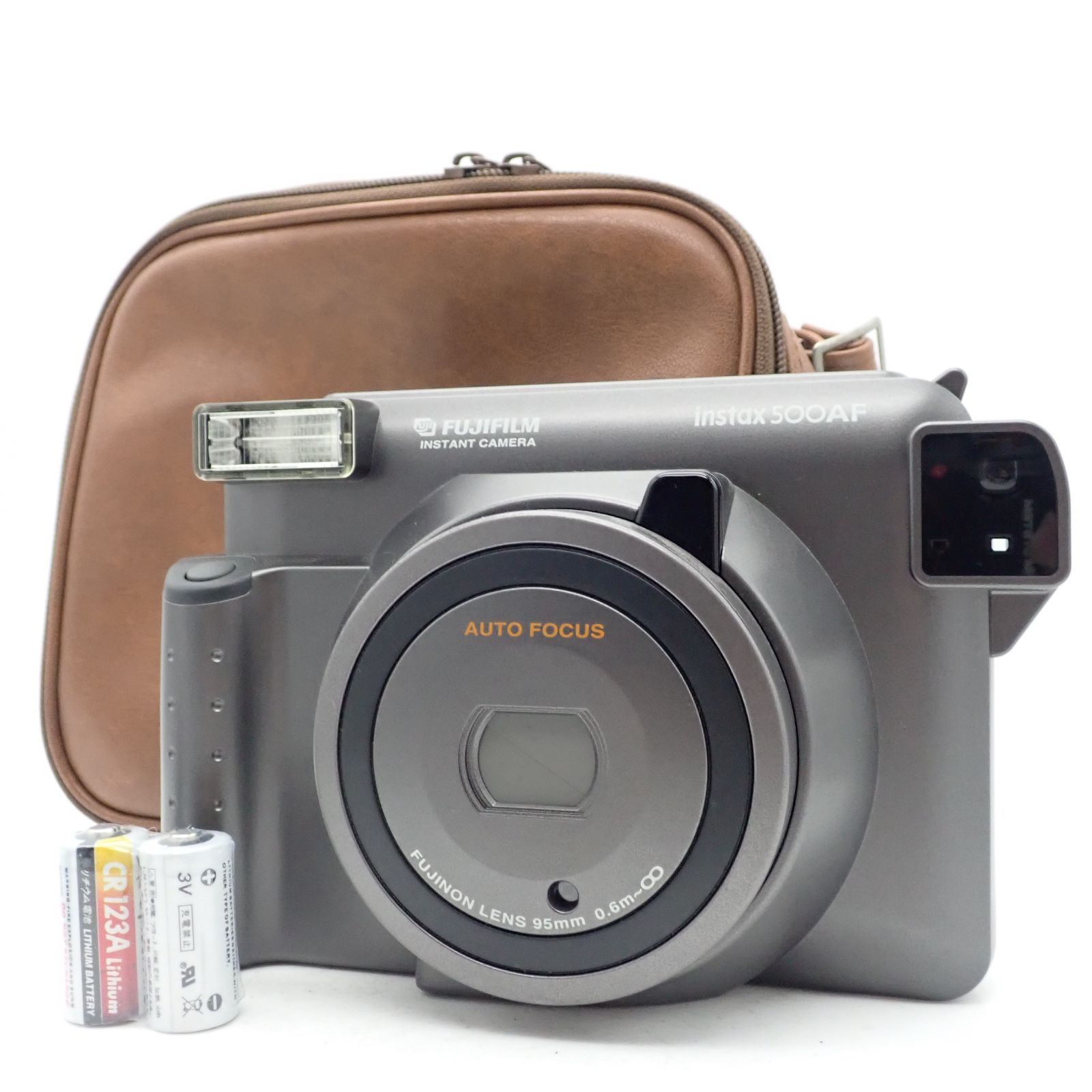 FUJIFILM フジフィルム instax 500AF フィルムカメラ 極上品 FUJIFIM instax 500AF 中判 インスタントフィルムカメラ 社外