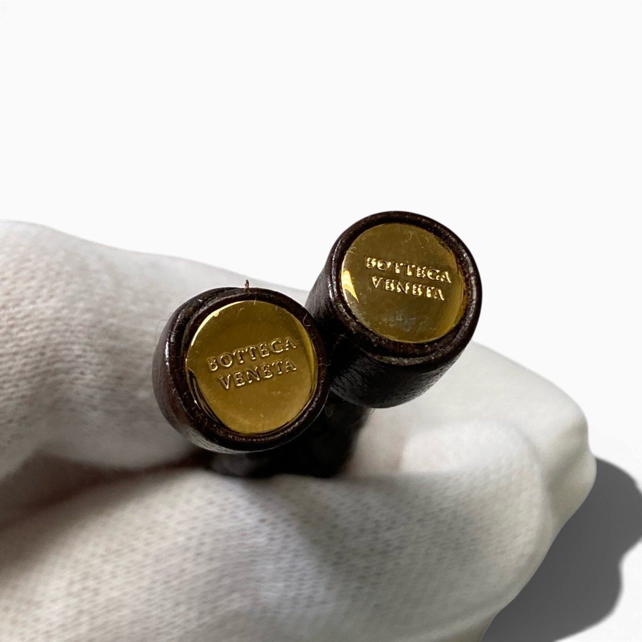 a 5 BOTTEGA VENETA ヴォッテガヴェネタ イントレチャート ベルト ロープベルト 編み込み ブラウン レザー 本革 レディースk 02 i