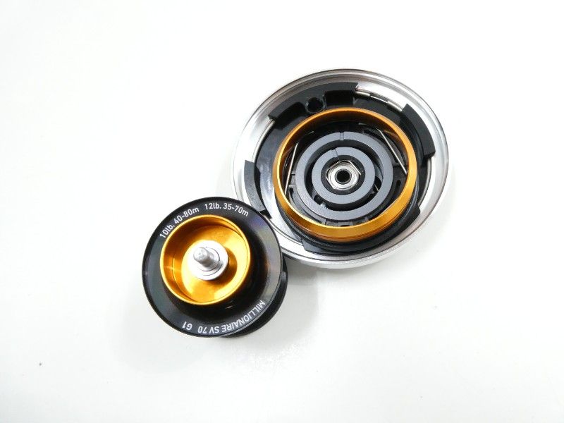 ダイワ １９ミリオネア ＣＴ ＳＶ ７０Ｈ 03- 釣りギアセット ベイトリール(ルアー用) 