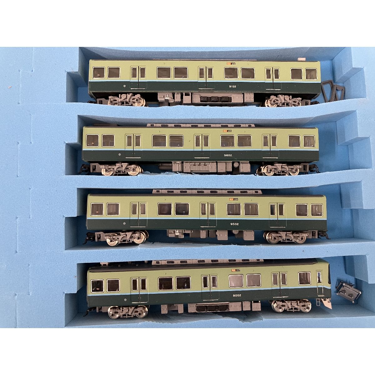 GREEN MAX 京阪 9000系 8両 セット M車有 元箱無 鉄道模型 Nゲージ