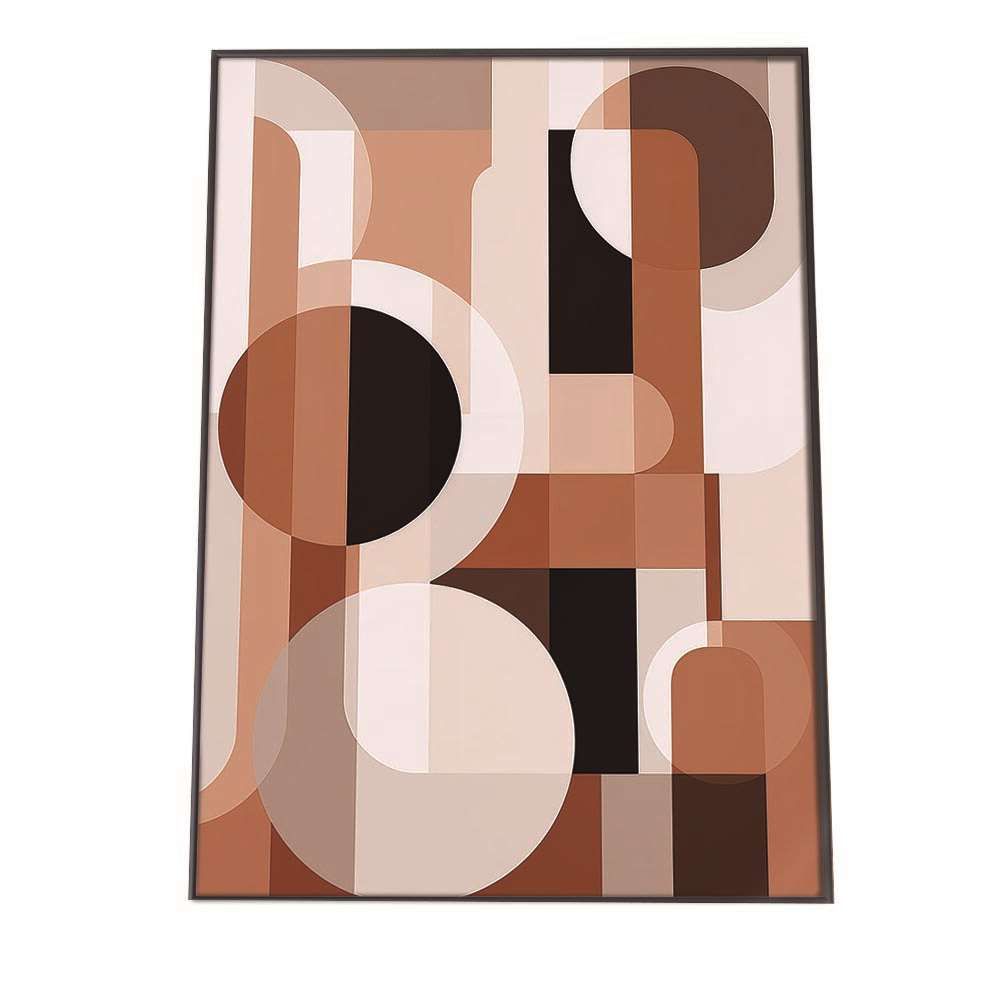 【A4サイズ（約21x30cm）】【si-poster-647】北欧 お洒落なポスター 選べる ポスター ノルディック 幾何学 アーティスト 図形 模様 パターン おしゃれ インテリア