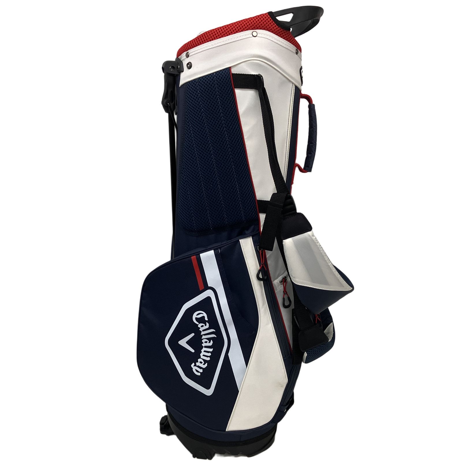  Callaway 5121060 Chev Stand 21 JV スタンド式 キャディバッグ 9 5型 ネイビー キャロウェイ 良好 Z10719468 体幹トレーニング ゴルフバッグ キャディバッグ ゴルフ