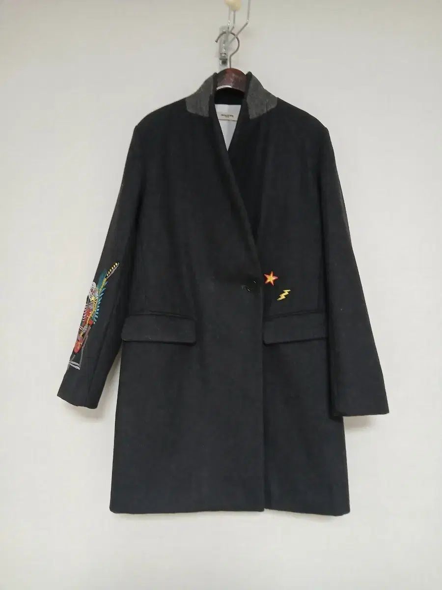 ZADIG VOLTAIRE ザディグ エ ヴォルテール 刺繍 ロング コート