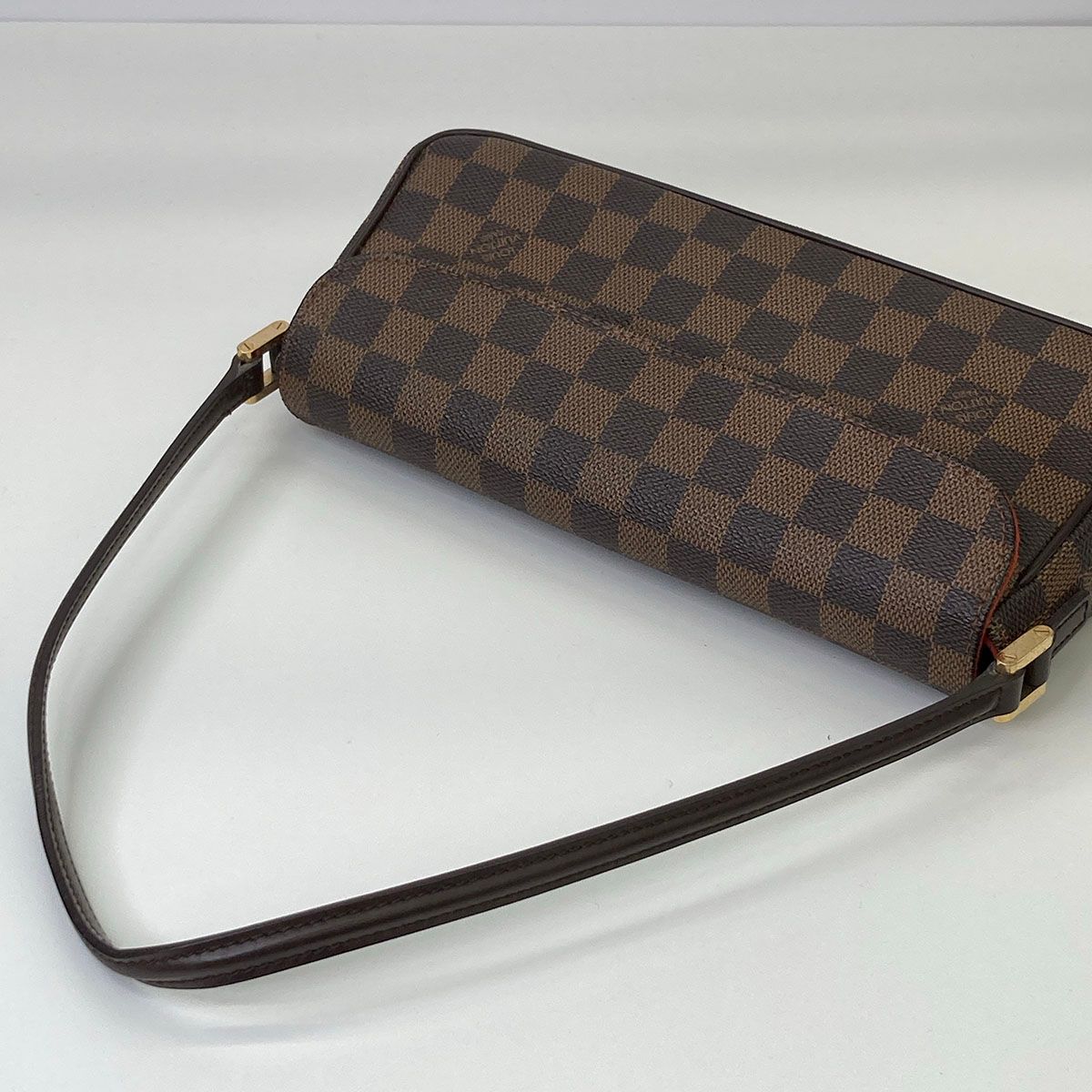 LOUIS VUITTON ダミエ レコレータ ハンドバッグ ルイヴィトン 中古・古着通販】LOUIS VUITTON (ルイ ヴィトン) ダミエ レコレータ