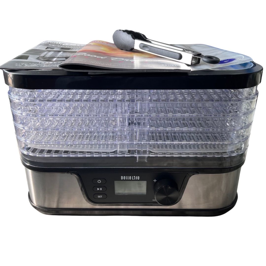 中古】ベルライフ フードドライヤー BLF-400LCD-B ブラック系 - メルカリ