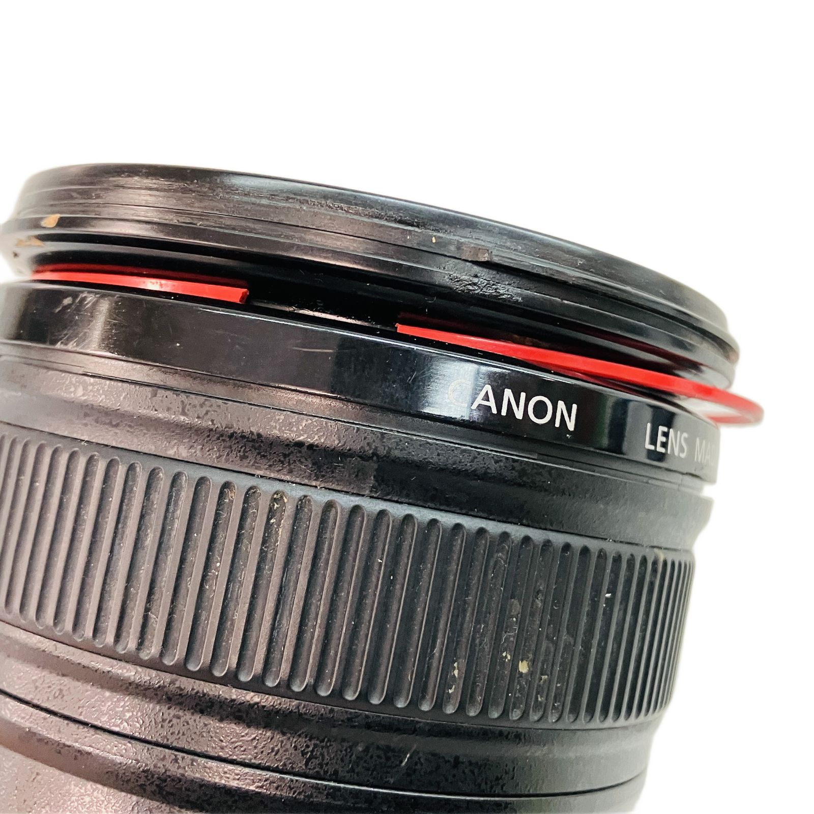 Canon EF 24-105mm ズームレンズ　ジャンク キヤノン EF 24-105mm F4L IS USM ［ジャンク品］ 中古の通販 by