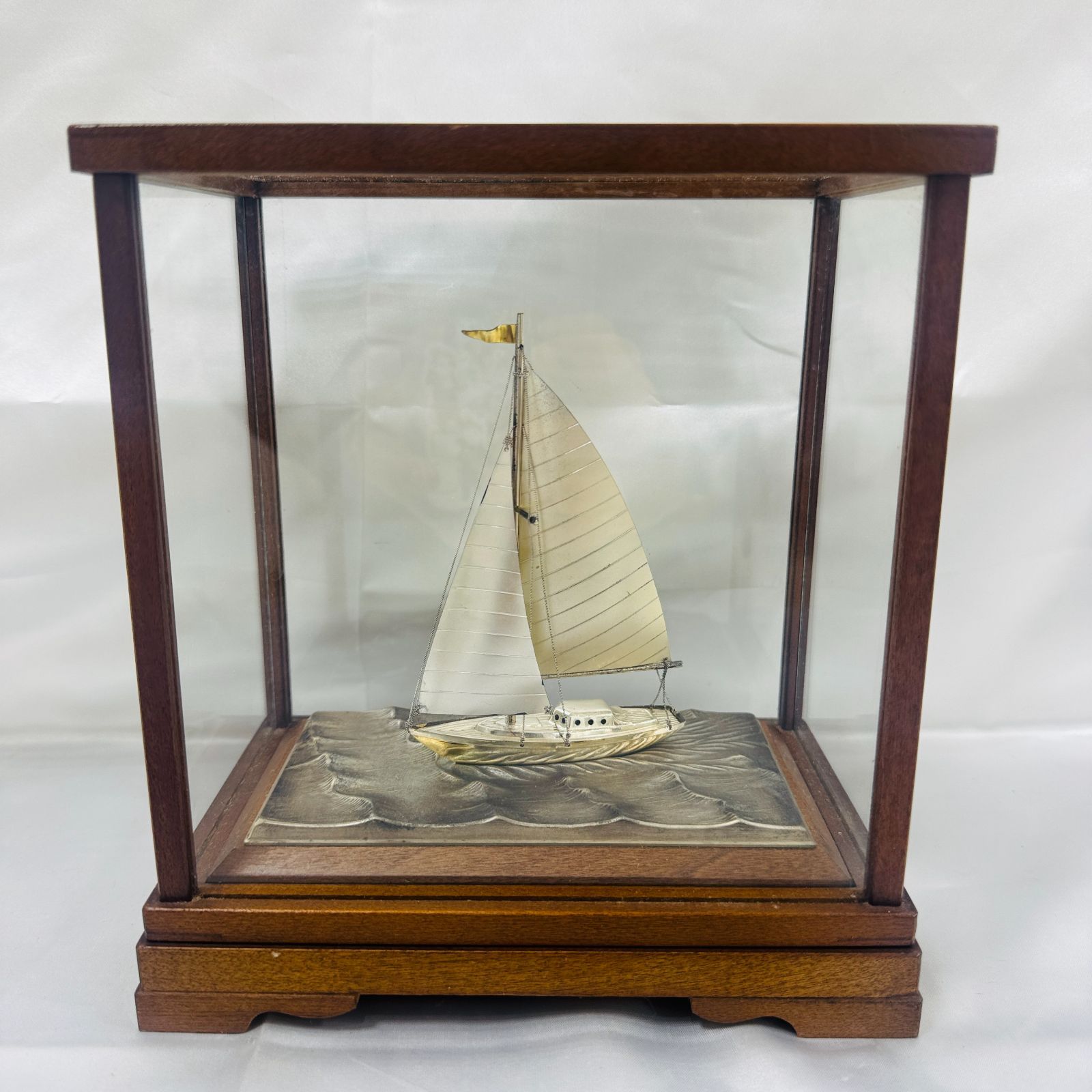 A コレクション 関工芸 帆船 インテリア 960 シルバー960 シルバー製 置物 ケース付き