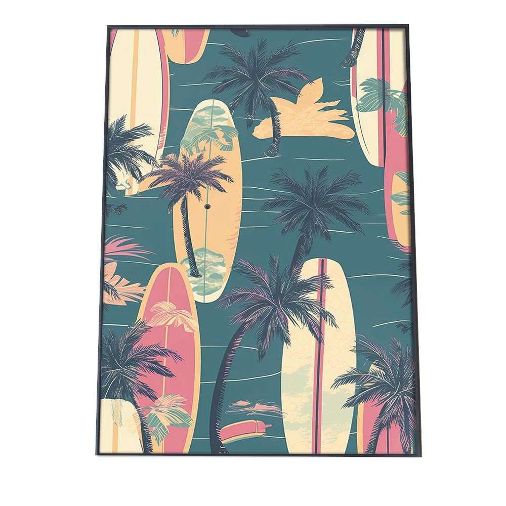 B1サイズ（約73x103cm）】【si-poster-73】サーフボード ポスター