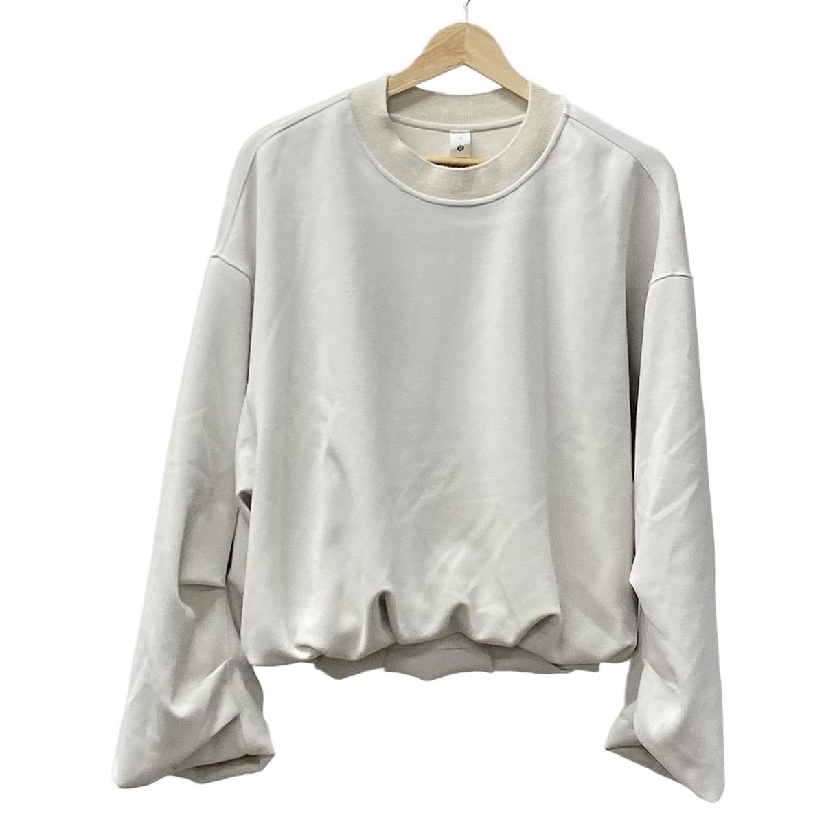 lululemon ルルレモン トレーナー サイズM レディース アイボリー 長袖