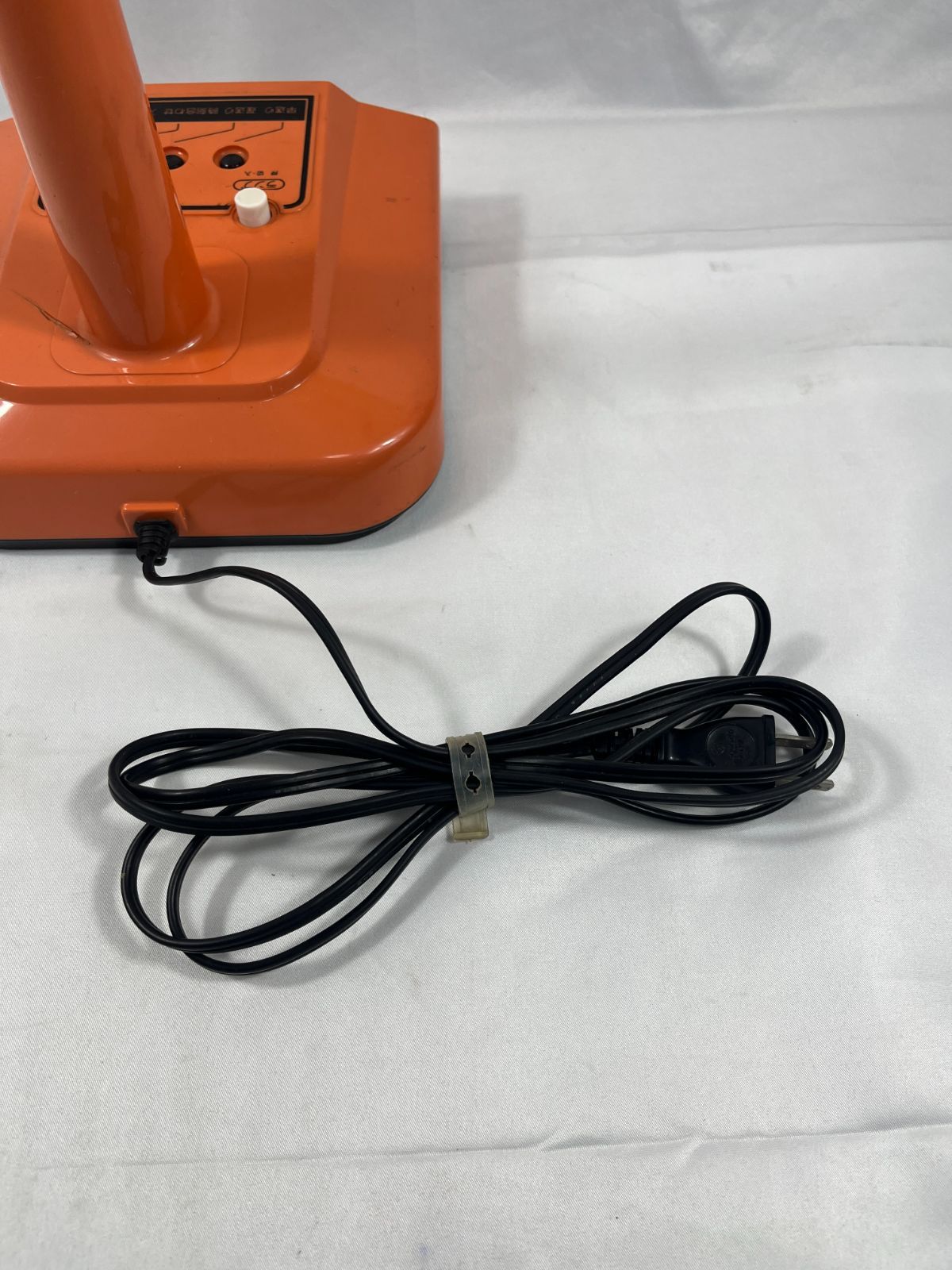 ジャンク品 松下電器産業 National ナショナル 時計付けい光燈スタンド