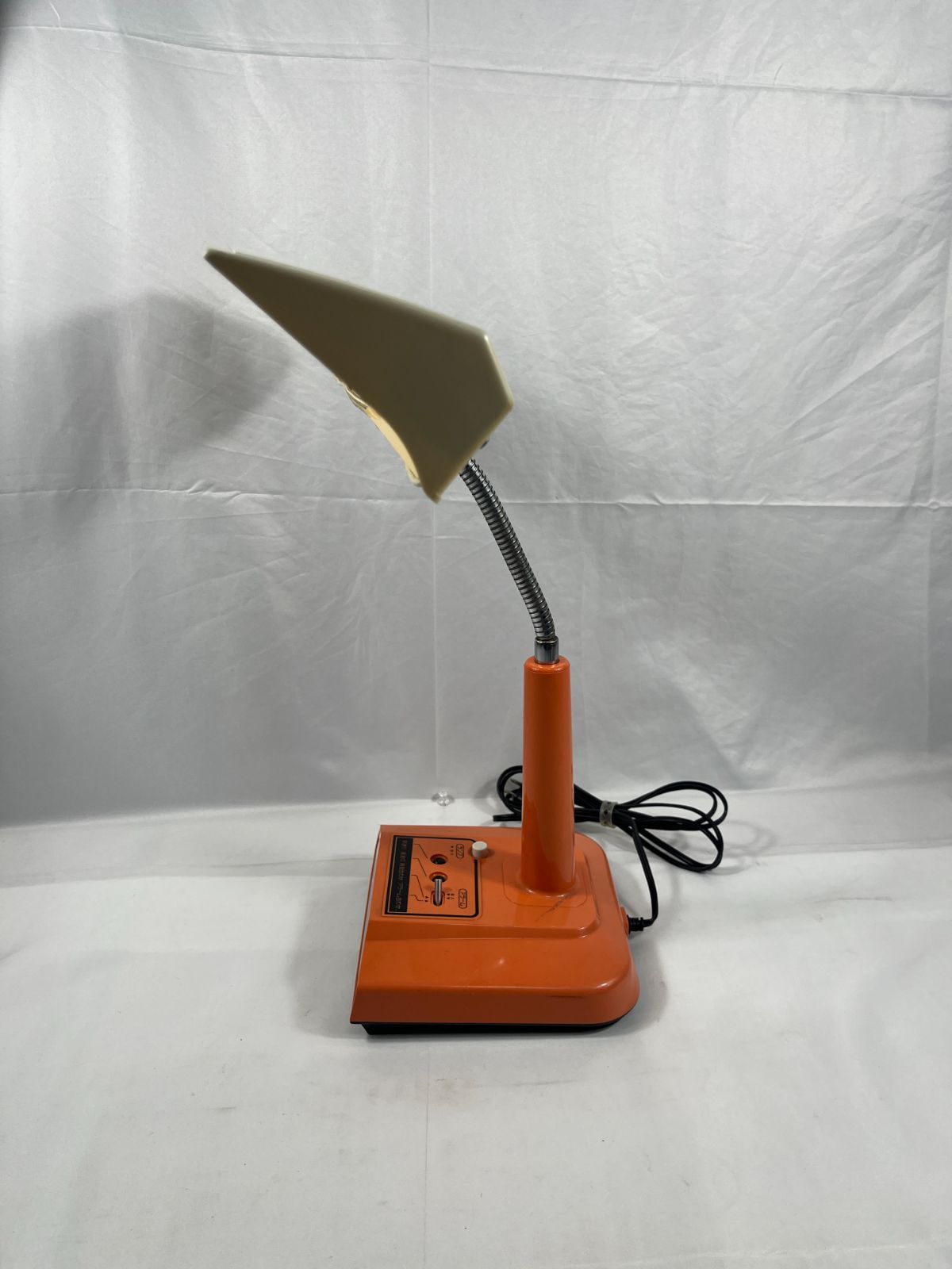 ジャンク品 松下電器産業 National ナショナル 時計付けい光燈スタンド