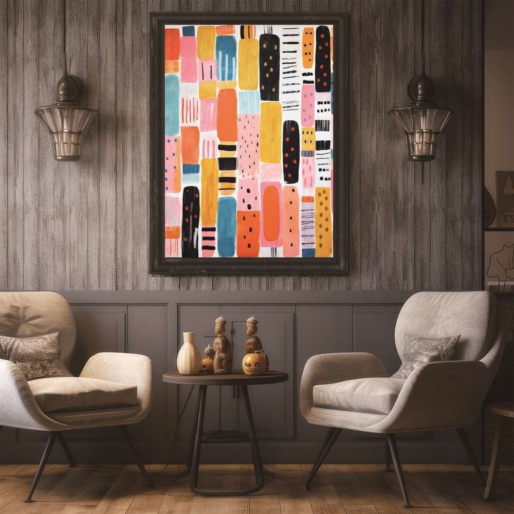 B4サイズ（約25x36cm）】【si-poster-853】北欧 アート ポスター