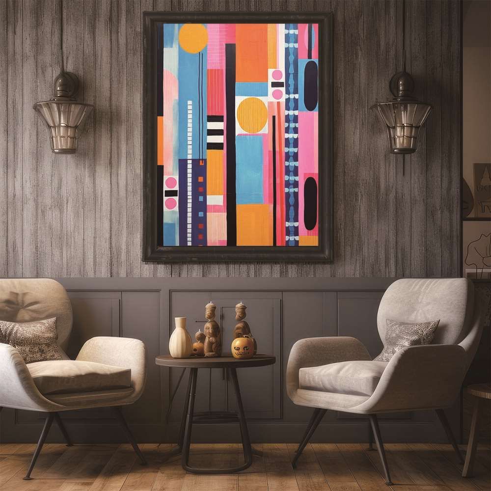 B4サイズ（約25x36cm）】【si-poster-881】北欧 アート ポスター