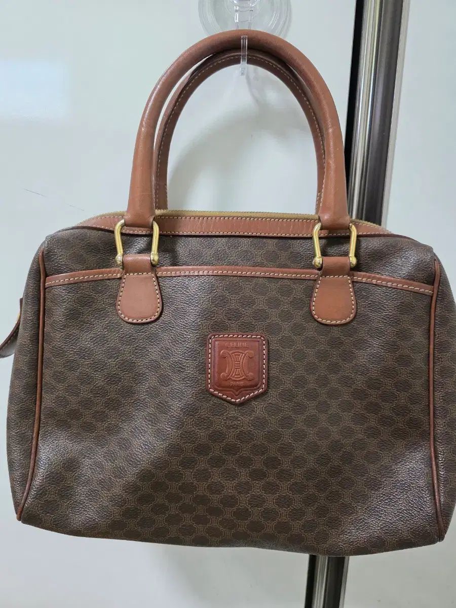 Celine セリーヌ マカダム トートバッグ ブラウン