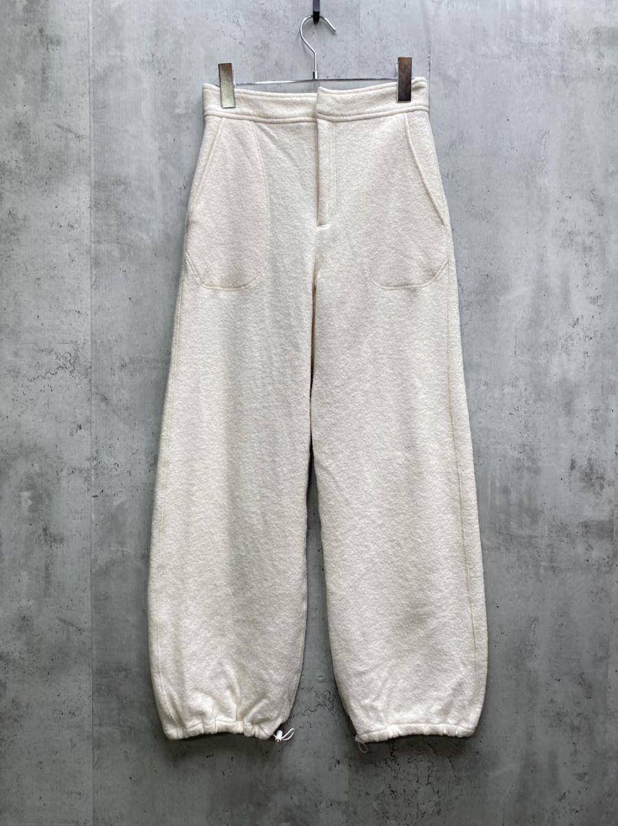 トゥデイフル Drawstring Wool Pants ドローストリングスウールパンツ size 36 アイボリー レディース