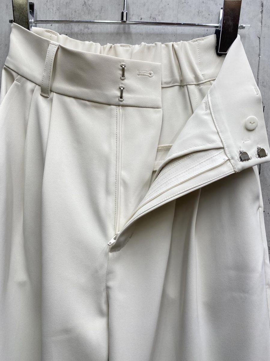 Lui s femme ルイスファム ワイド パンツ sizeF オフホワイト レディース