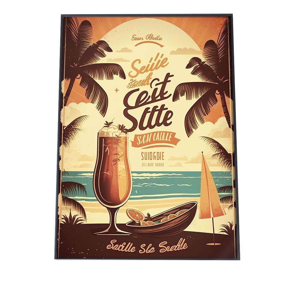 B1サイズ（約73x103cm）】【si-poster-94】ポスター サーフ ハワイアン