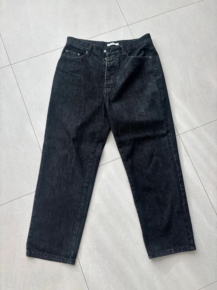 2 BROWNYARD ブラウンヤード ブラックデニムパンツ