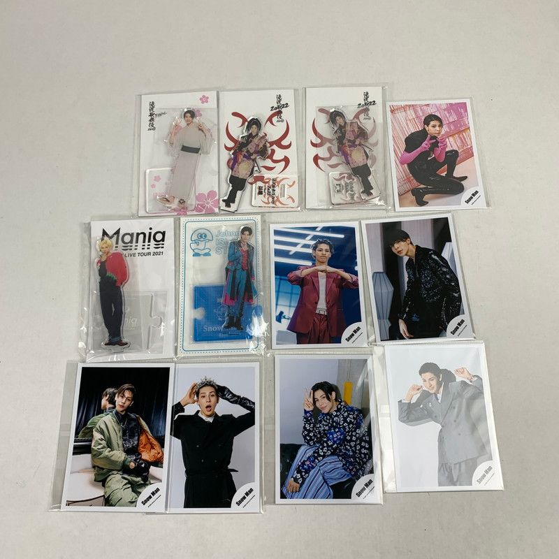 中古品】 スノーマン Snowma ラウール グッツ まとめ アクスタ 生写真