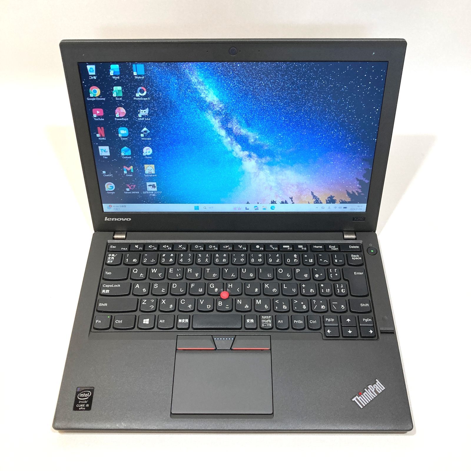 初心者向 快速i 5 カメラ オフィス 黒 すぐ使えるノートパソコン D 449 1