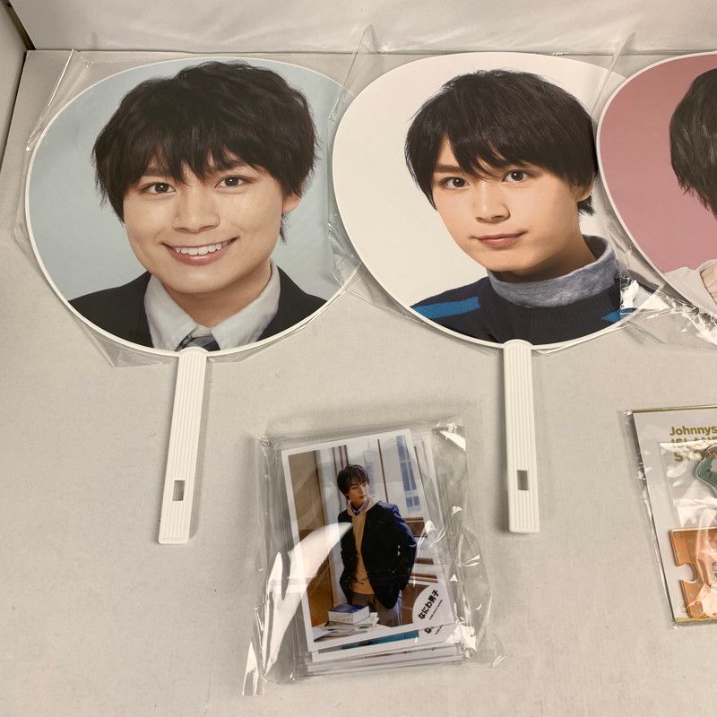 中古品】 なにわ男子 大西流星 グッツ うちわ アクスタ 写真 【086