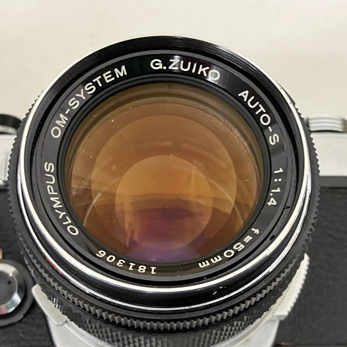  OLYMPUS OM 1 35 mm フィルムカメラ カメラレンズ SYSTEM G ZUIKO AUTO S 4 50 オリンパス 訳有 一眼レフカメラ(フィルム) フィルムカメラ