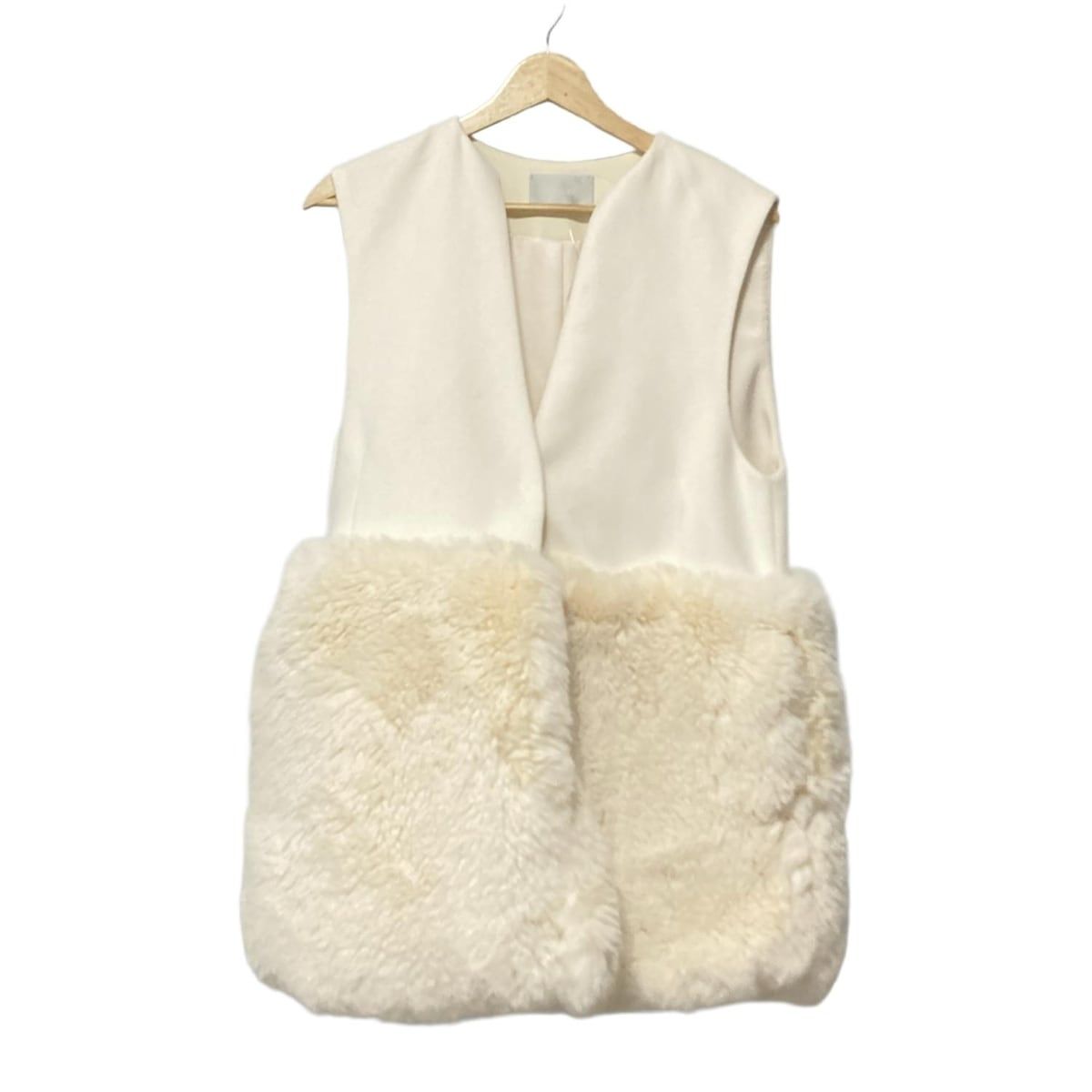 CELFORD セルフォード ベスト サイズF レディース アイボリー