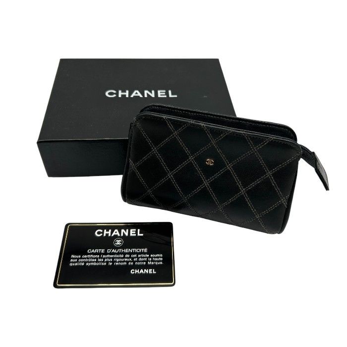 シャネル　ビコローレ　ポーチ 楽天市場】【中古】 シャネル CHANEL ビコローレ ポーチ クラッチ