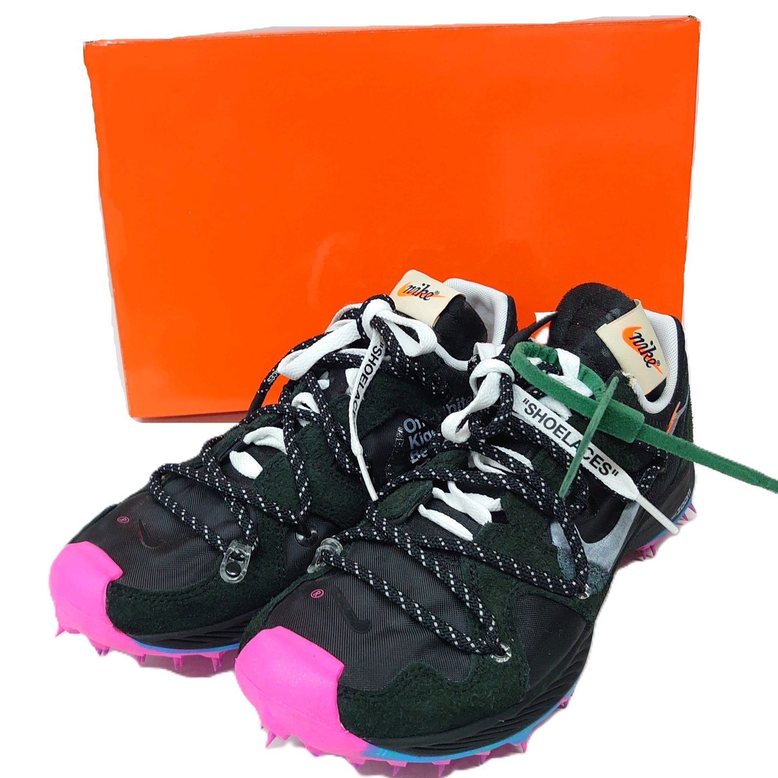 サイズ25 0 cm OFF WHITE NIKE ナイキ WOMAN S 200 M TERRA KIGER 5 スニーカー シューズ 靴