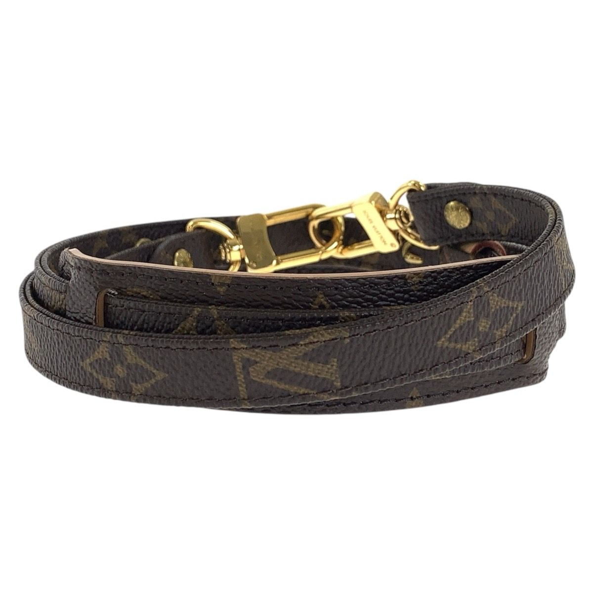 美品 LOUIS VUITTON ルイヴィトン モノグラム ブラウン ゴールド金具