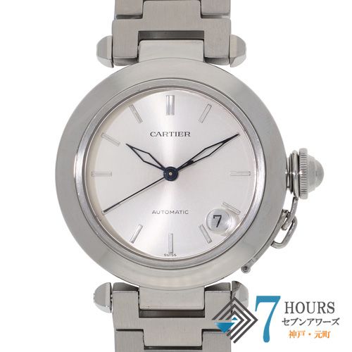 140291 CARTIER カルティエ シルバー ステンレス 自動巻き 当店オリジナルボックス